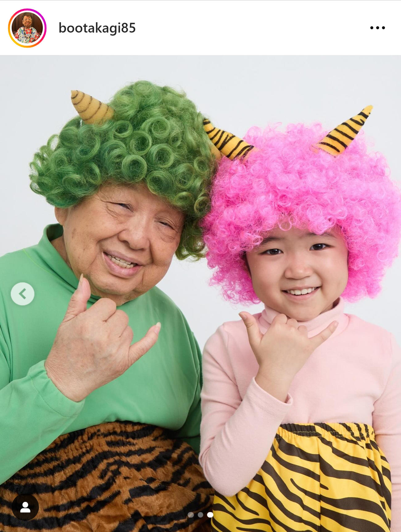 高木ブーのインスタグラムから