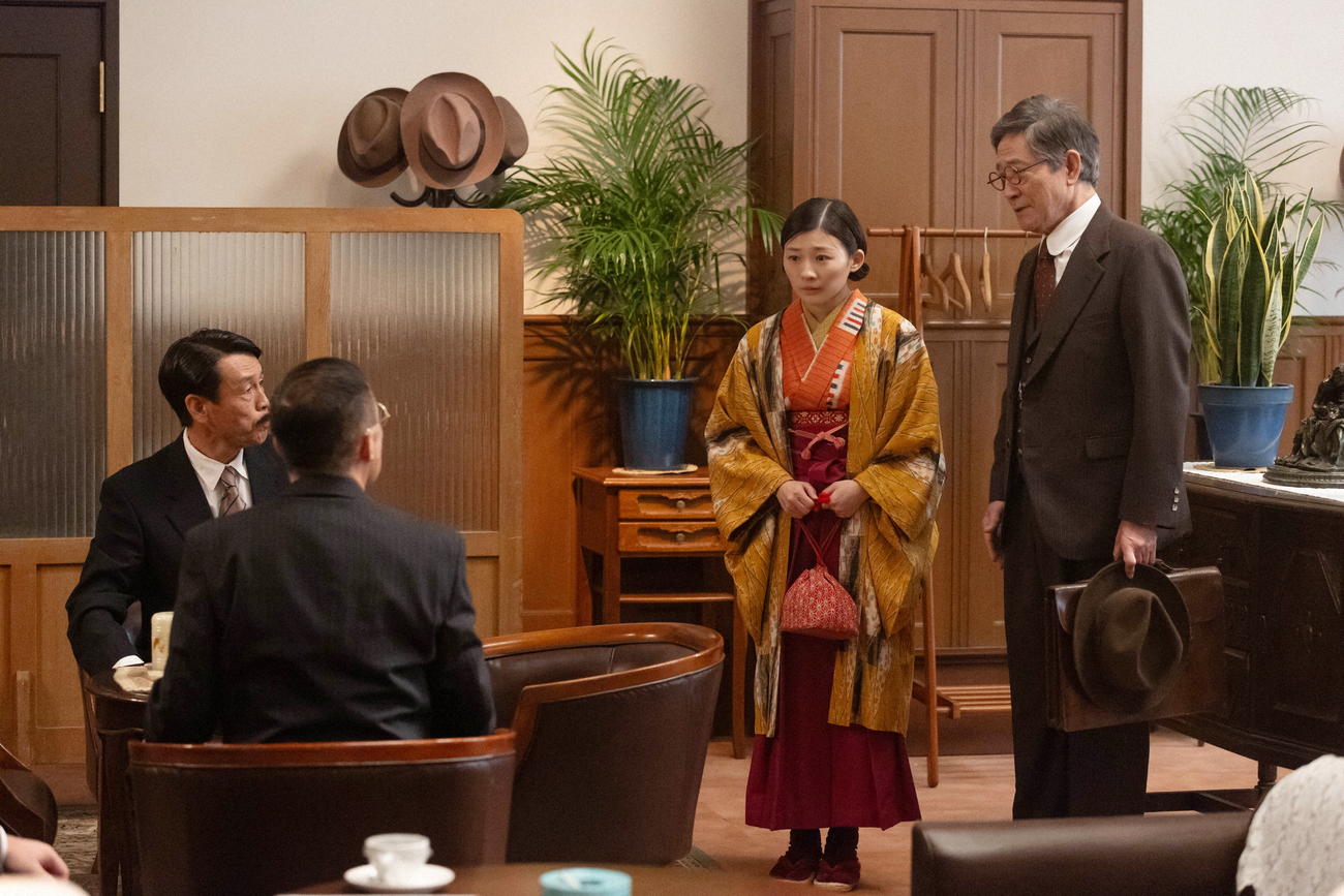 NHK連続テレビ小説「虎に翼」の1場面（C）NHK