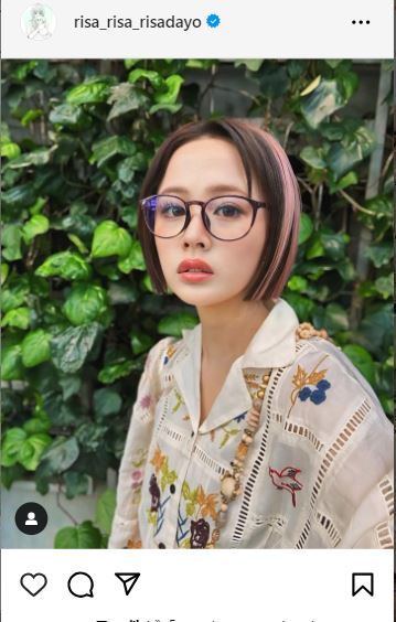 新垣里沙のインスタグラムから