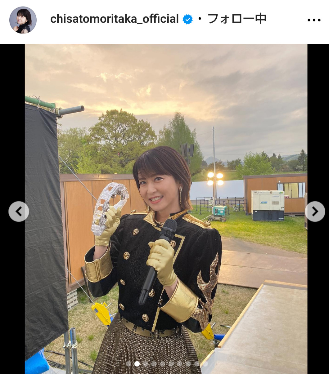 森高千里のインスタグラムから