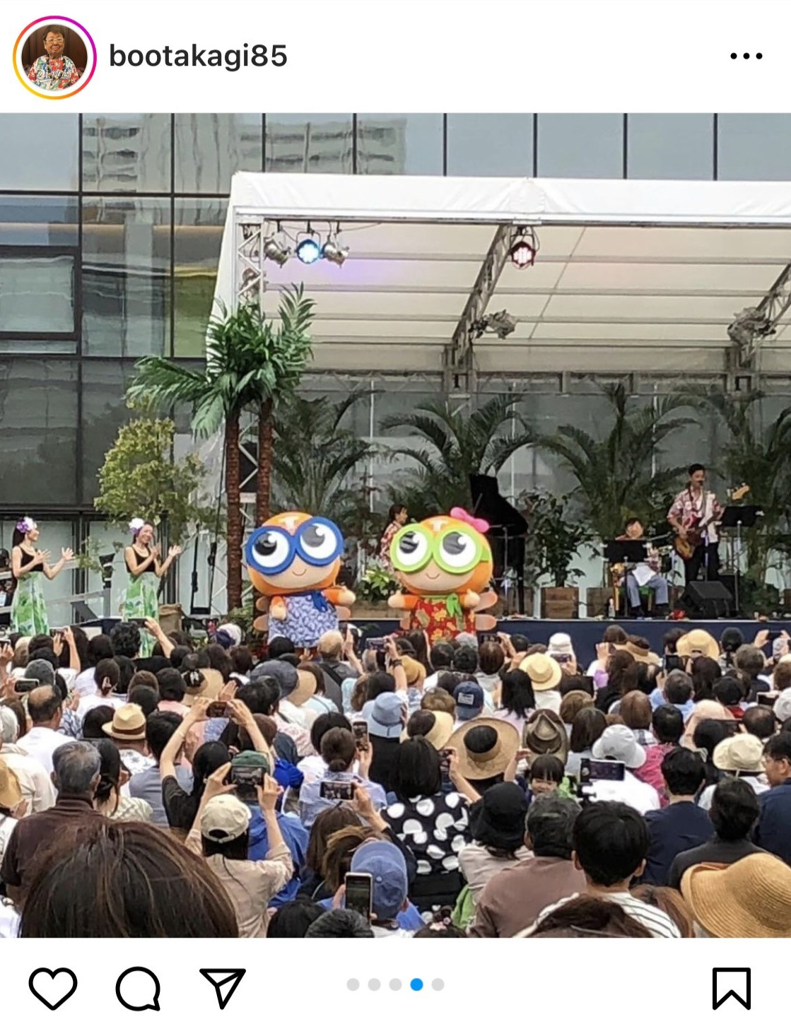 高木ブーのインスタグラムから