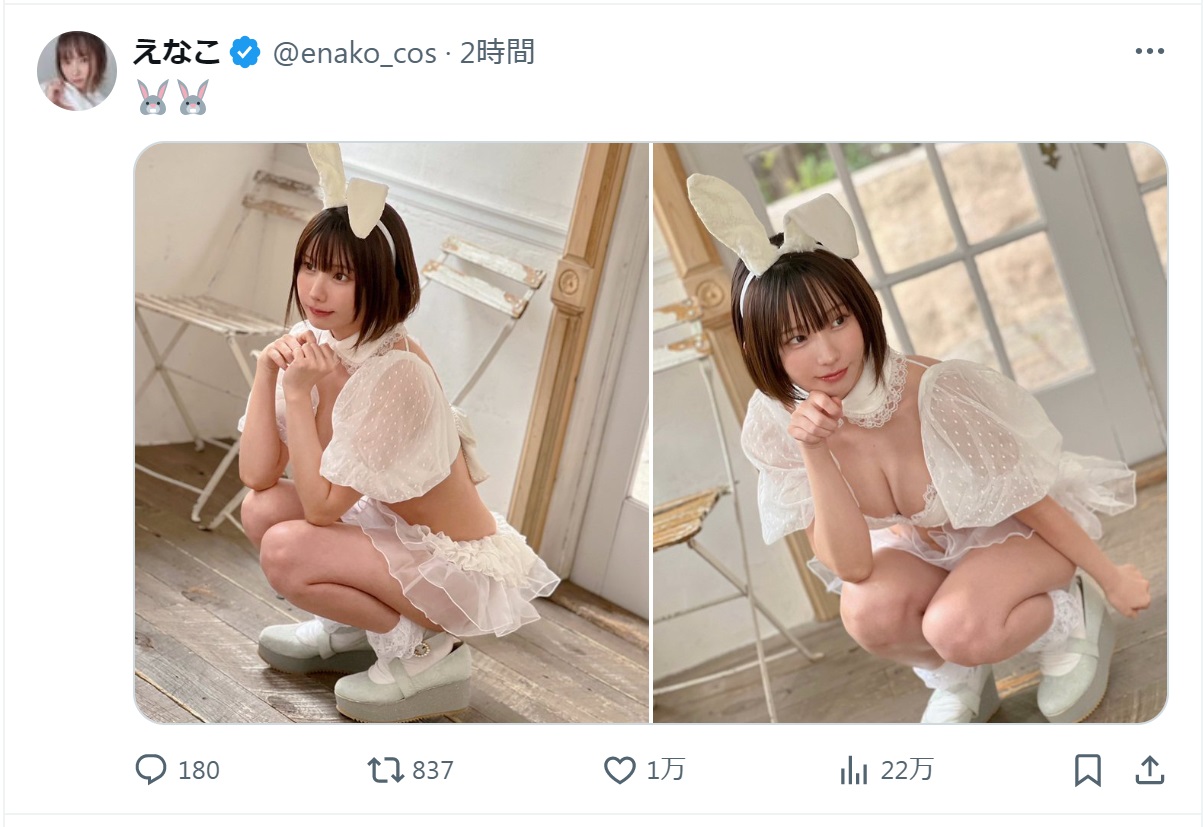 えなこのXから