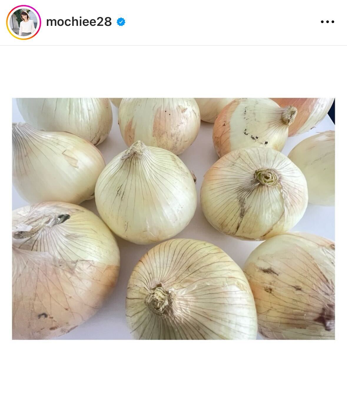 望月理恵のインスタグラムから