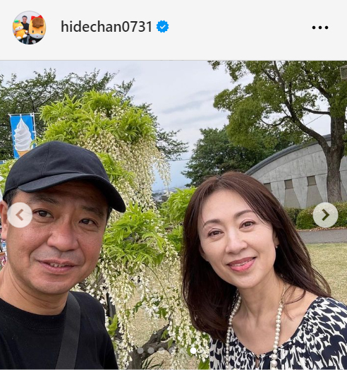 中山秀征のインスタグラムから