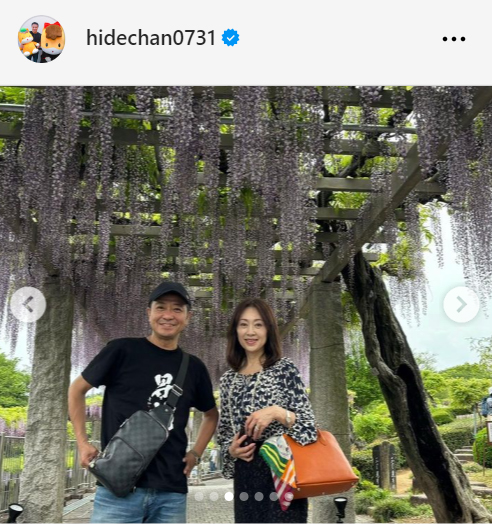 中山秀征のインスタグラムから