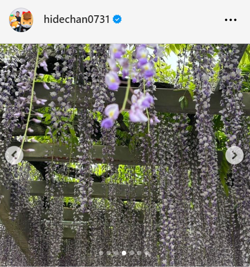 中山秀征のインスタグラムから