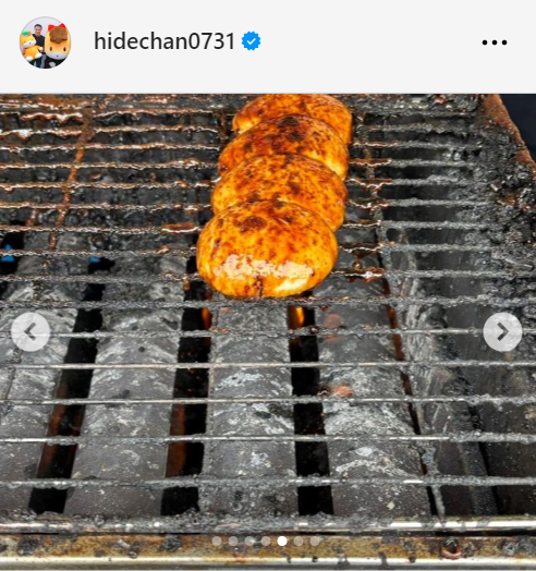 中山秀征のインスタグラムから