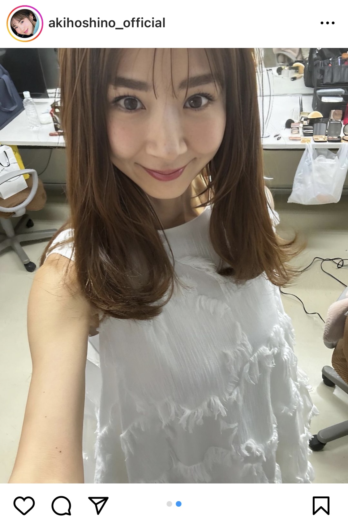 ほしのあきインスタグラムから