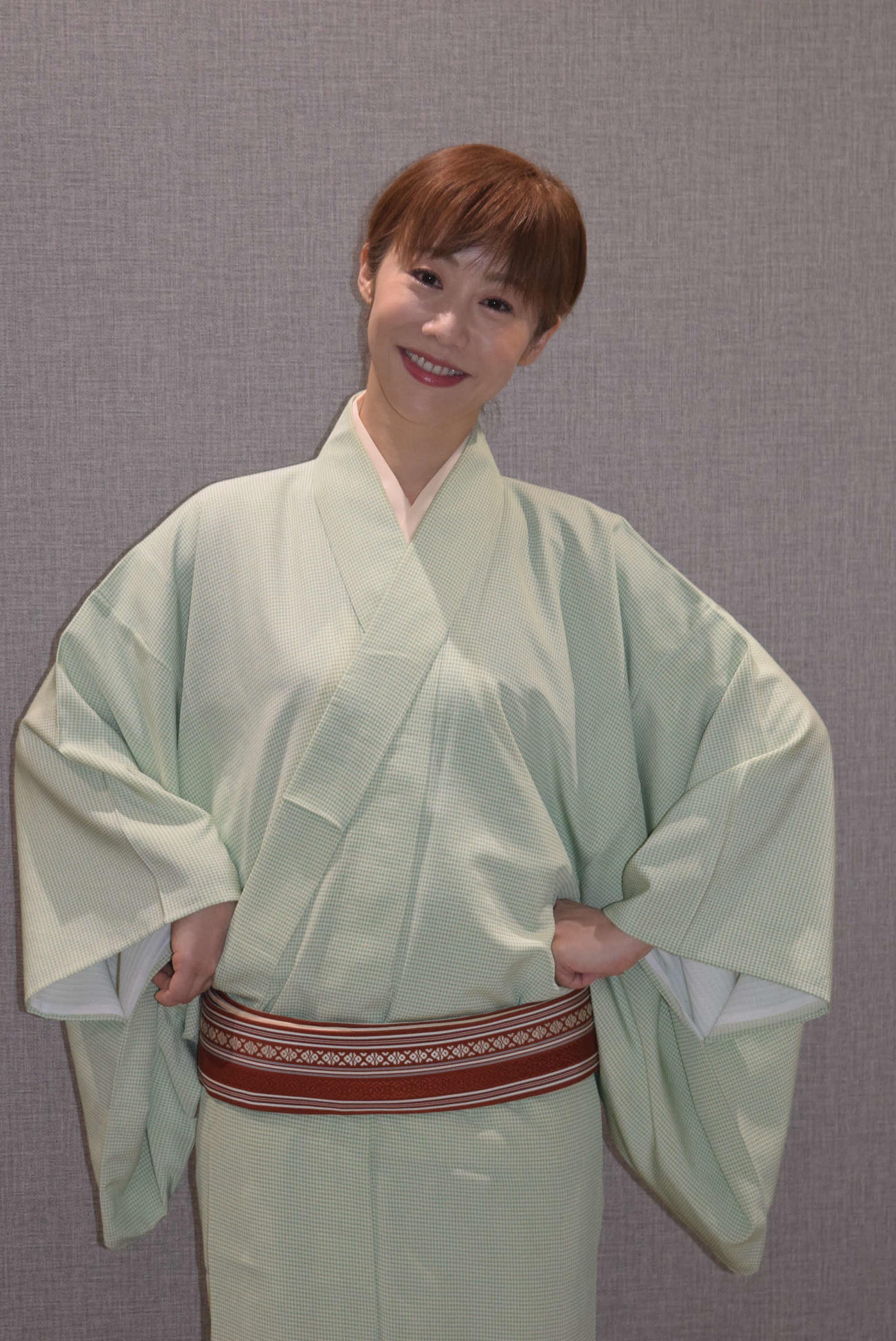 夏の独演会に意気込んだ蝶花楼桃花（撮影・阪口孝志）