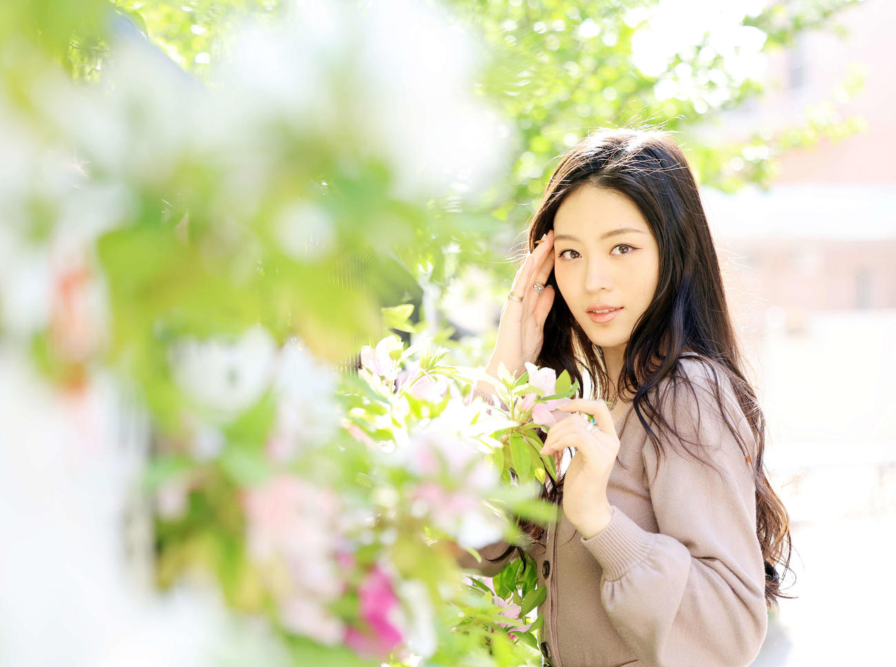 インタビュー　海外にも活躍の場を広げる藤本ルナ。女性らしさの中にカッコ良さも感じました＝2024年4月19日