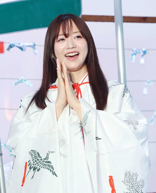 森香澄が結婚を報告した藤森慎吾を祝福「本当にいい方で、たくさんフォローしていただいた」