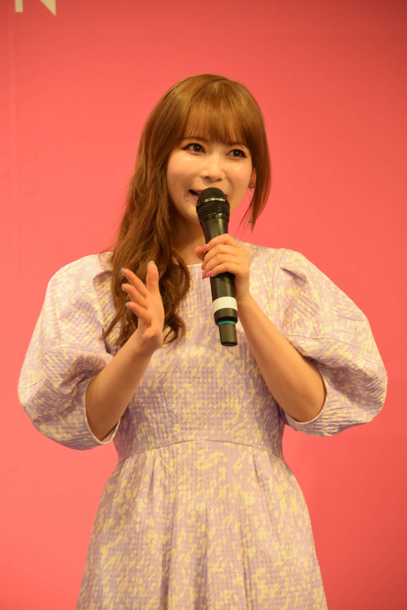 ラプンツェル愛が止まらない中川翔子（撮影・阪口孝志）