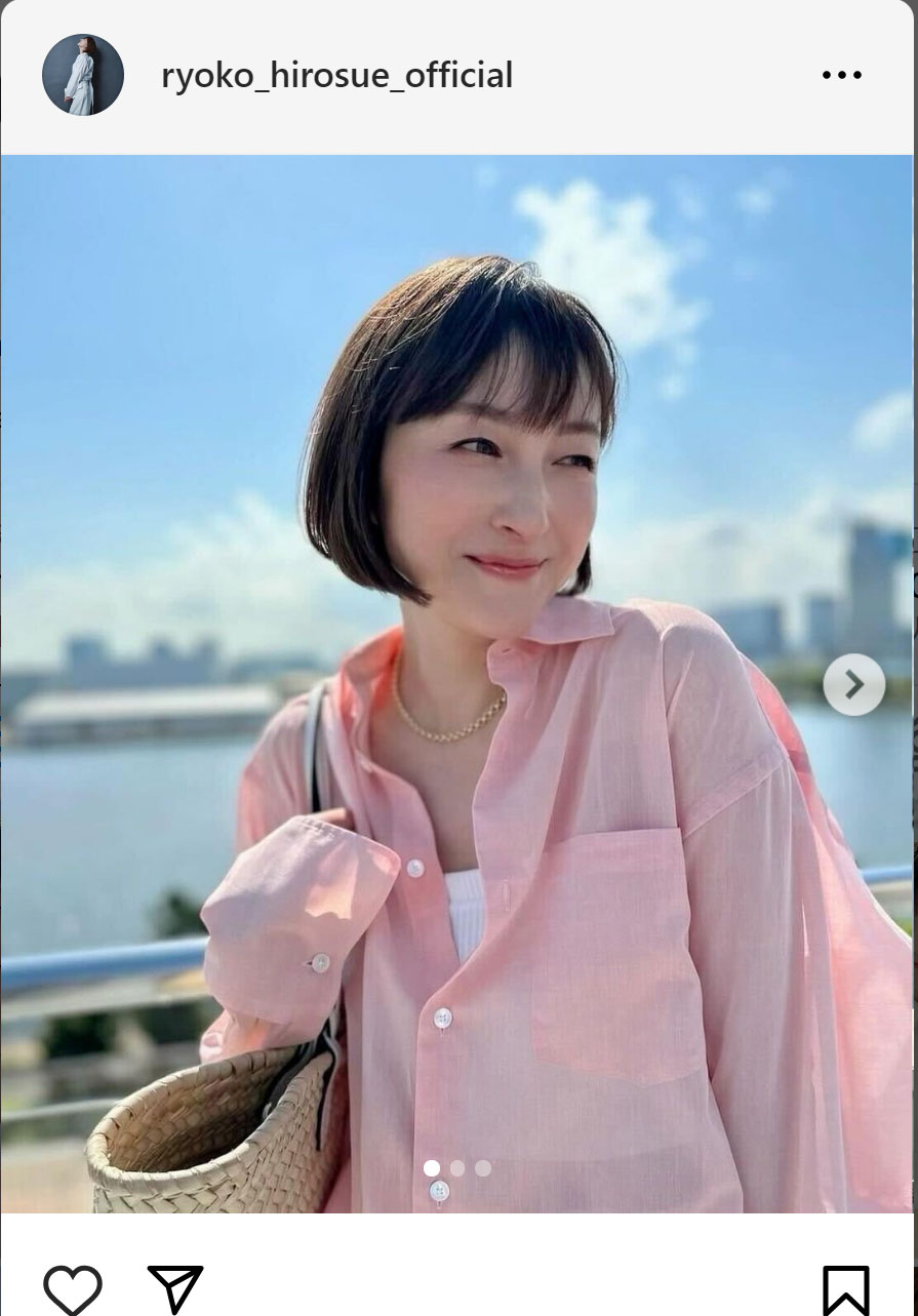 広末涼子のインスタグラムから