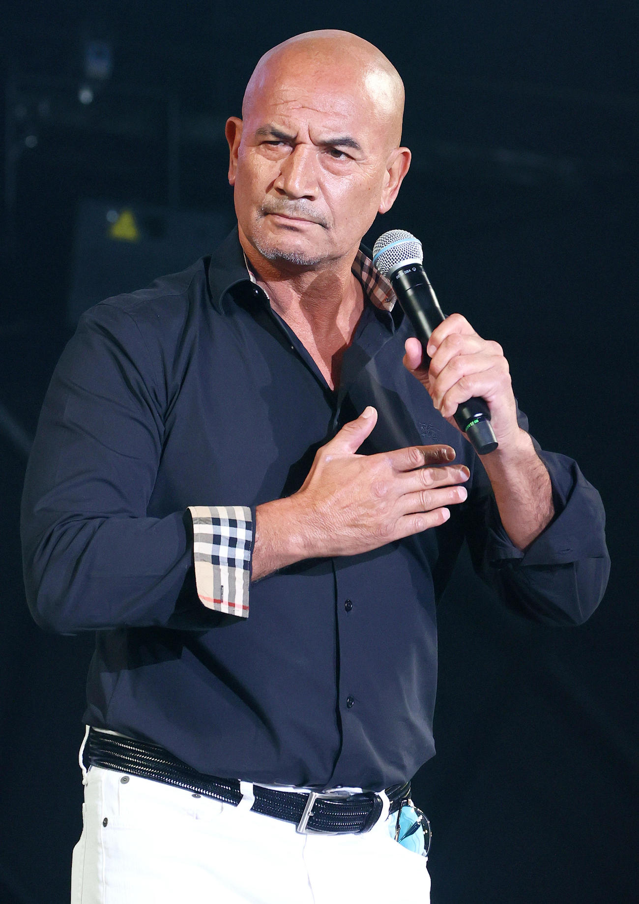 大阪コミックコンベンション2024　大阪コミコン2024を盛り上げるテムエラ・モリソン（撮影・上山淳一）