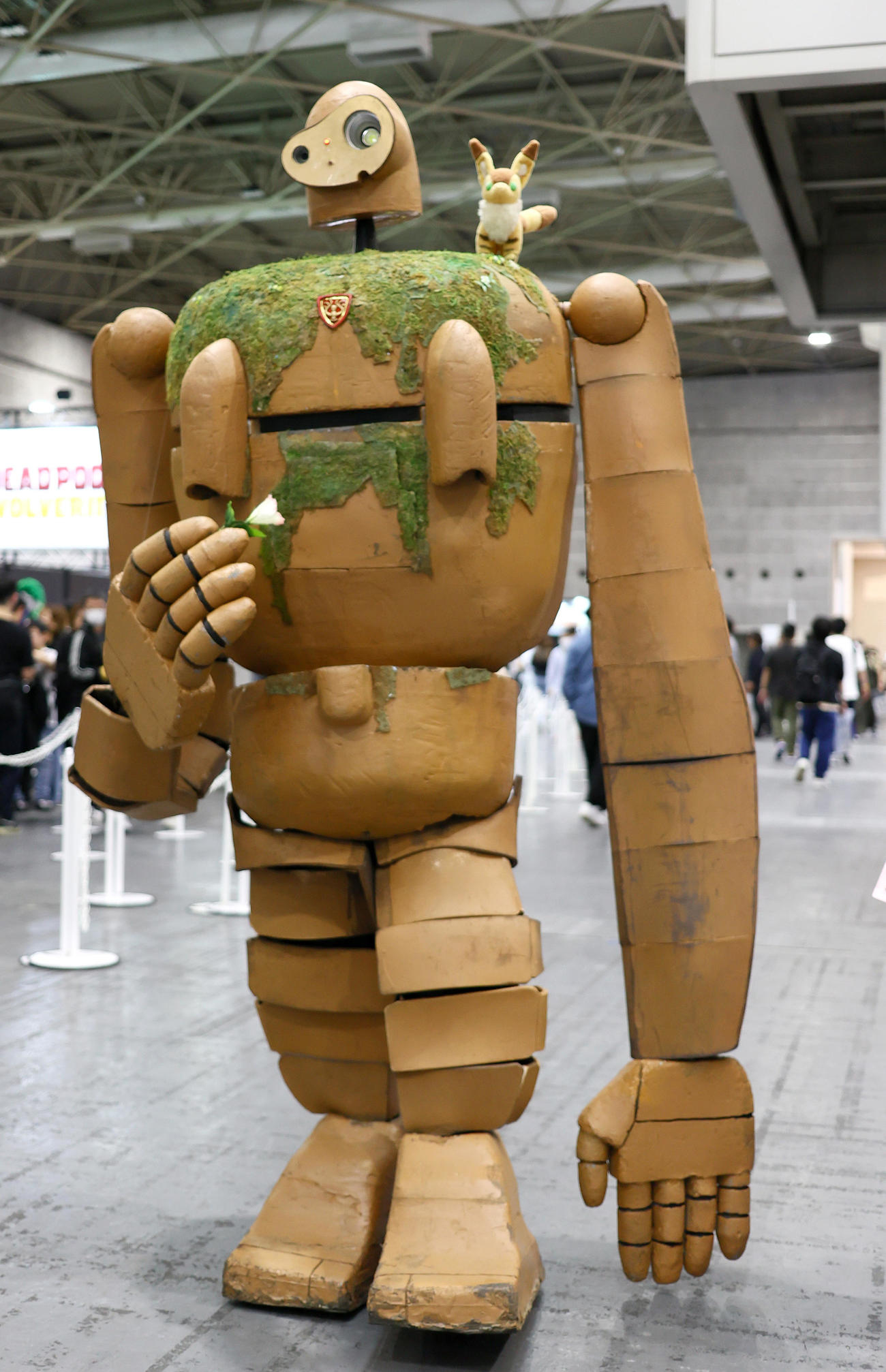 大阪コミコン2024でコスプレを楽しむ来場者（撮影・上山淳一）