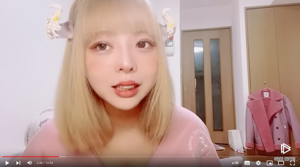 「頂き女子りりちゃん」こと渡辺真衣被告のYouTubeから