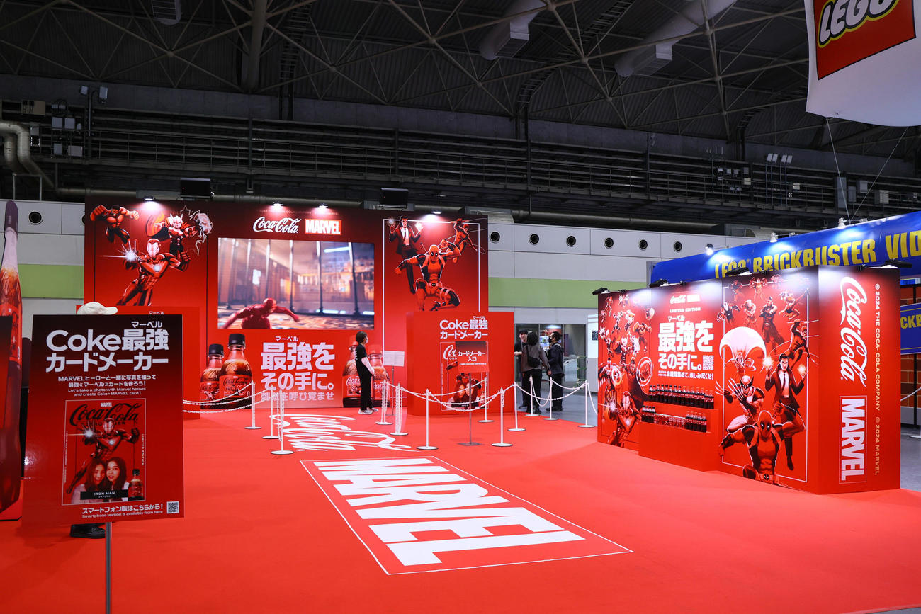 大阪コミコン2024出展社ブースエリア（撮影・上山淳一）