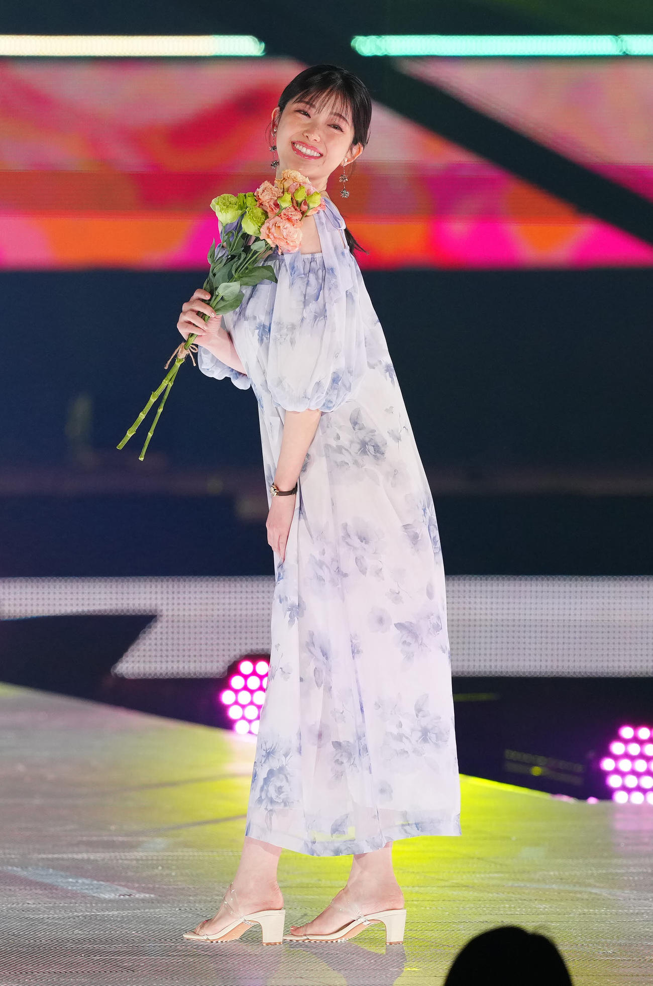 「Rakuten GirlsAward 2024 S／S」に登場する松村沙友理（撮影・江口和貴）