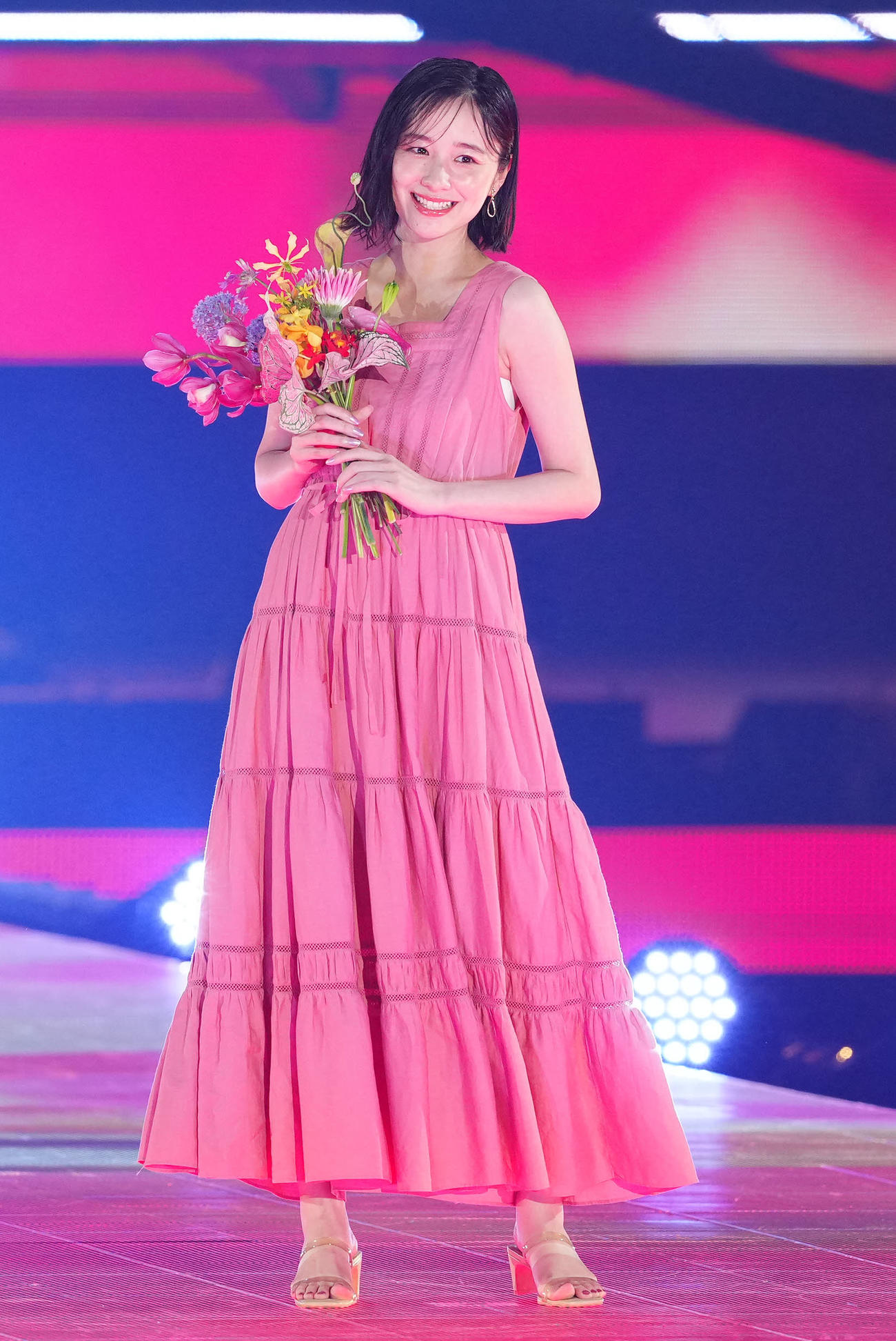 「Rakuten GirlsAward 2024 S／S」に登場する堀田真由（撮影・江口和貴）