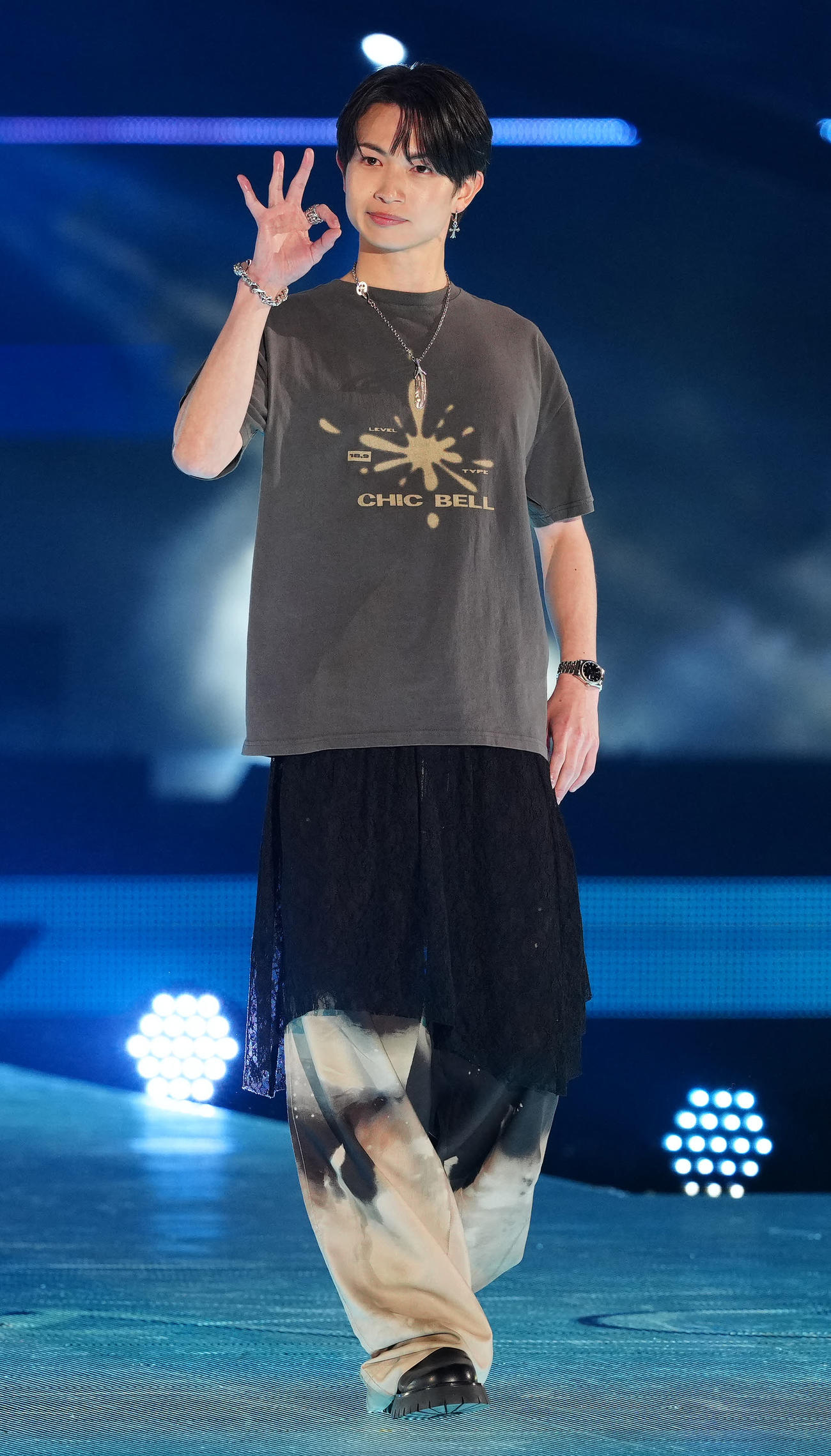 「Rakuten GirlsAward 2024 S／S」に登場する綱啓永（撮影・江口和貴）