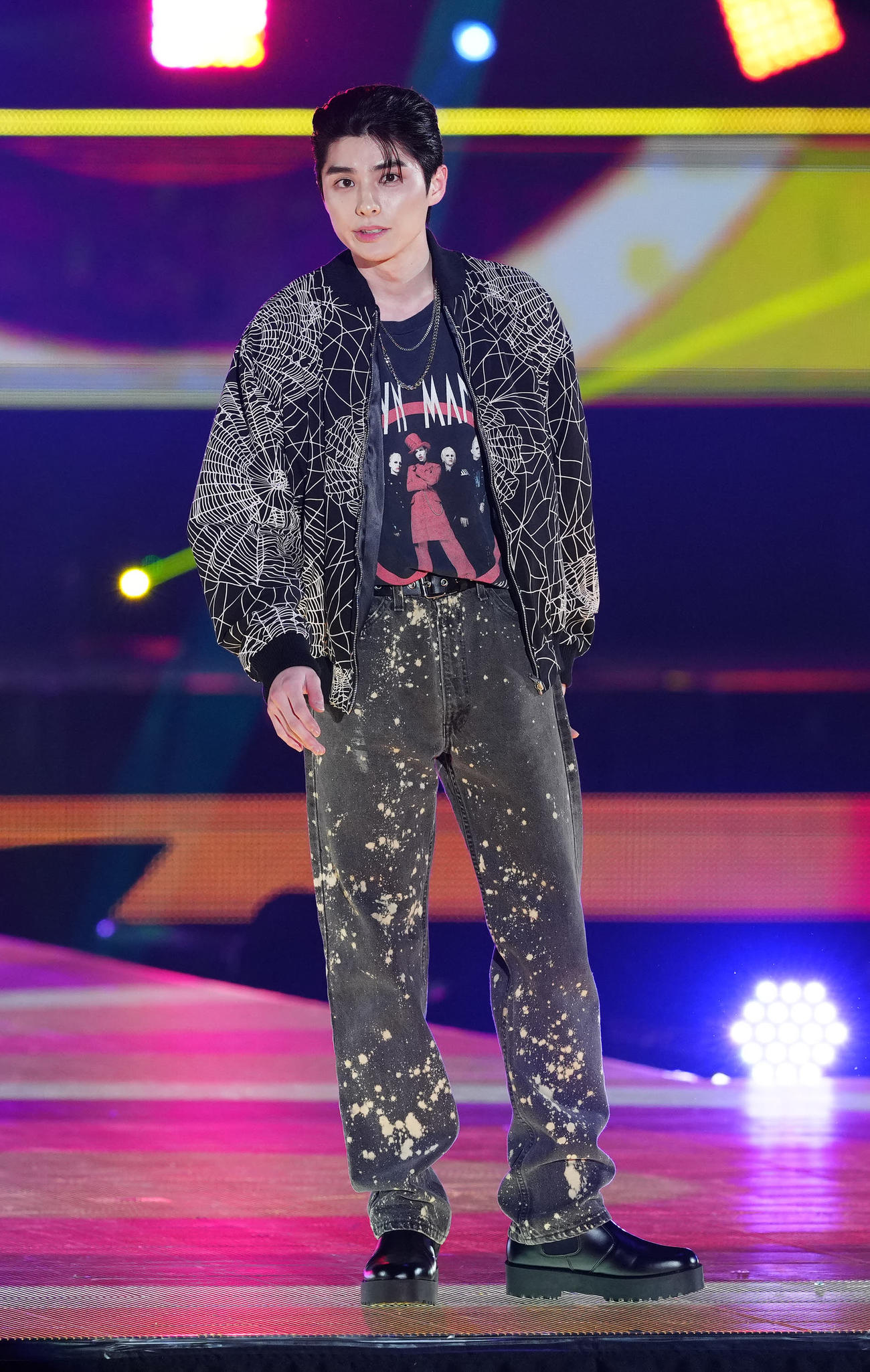 「Rakuten GirlsAward 2024 S／S」に登場する本田響矢（撮影・江口和貴）