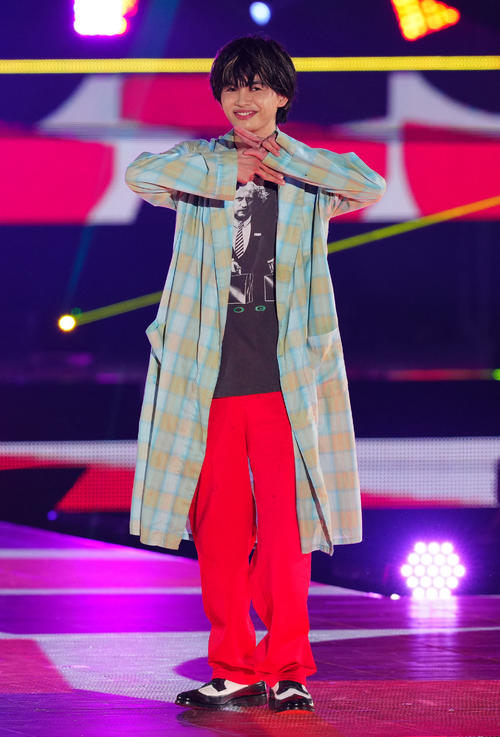 「Rakuten GirlsAward 2024 S／S」に登場するONE N’　ONLYの草川直弥（撮影・江口和貴）
