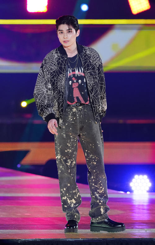 「Rakuten GirlsAward 2024 S／S」に登場する本田響矢（撮影・江口和貴）