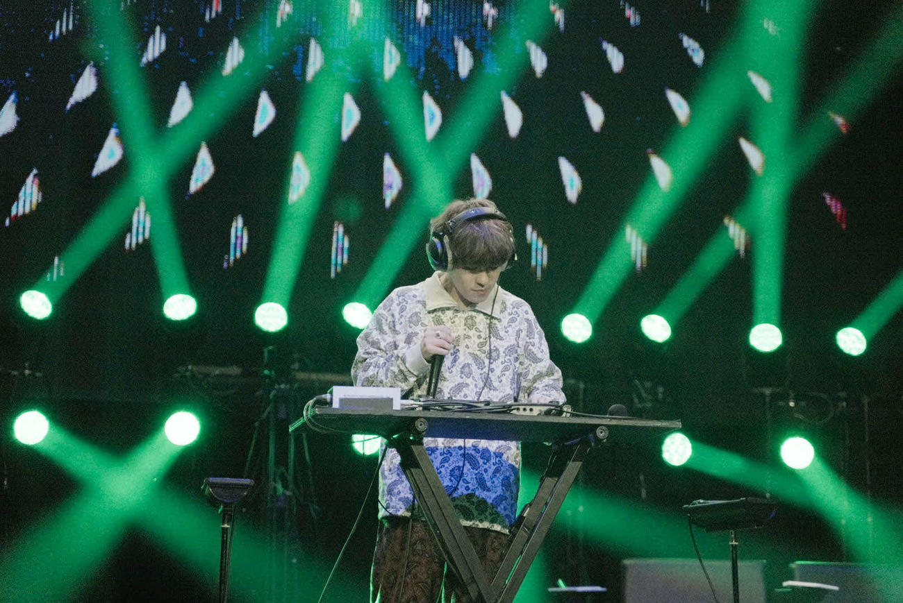 BEATCITY JAPAN 2024 PREでパフォーマンスするSARUKANIのRUSY
