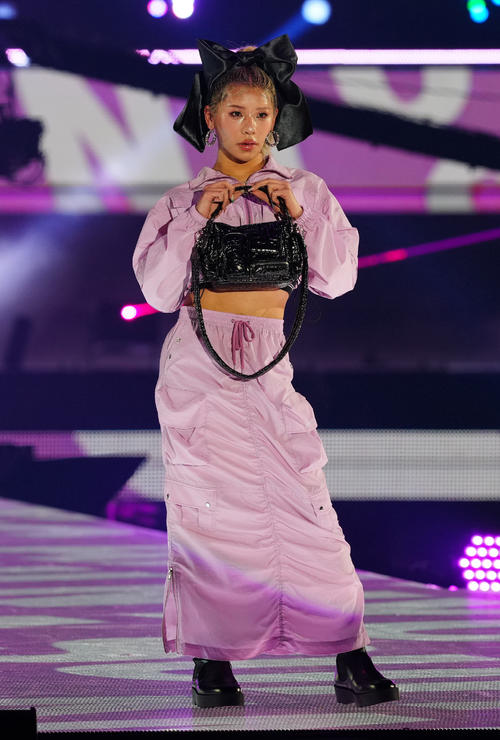 「Rakuten GirlsAward 2024 S/S」に登場するとうあ(撮影・江口和貴)