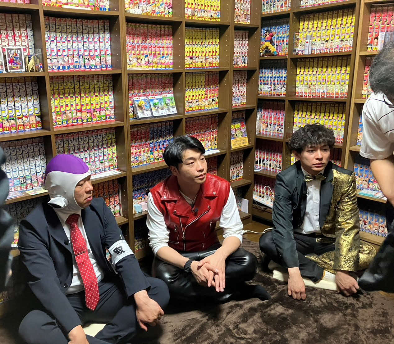 さや香の番組で思いをぶちまけたプラス・マイナス兼光タカシ（左から1人目）（C）テレビ大阪
