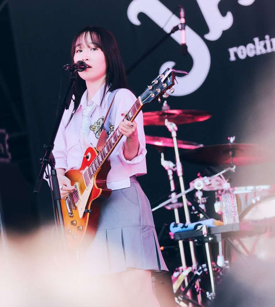 屋外イベント「JAPAN JAM 2024」で初のフェス出演を果たした乃紫
