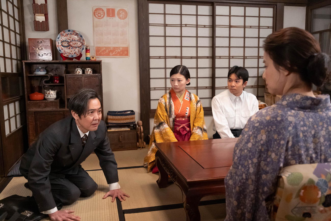NHK連続テレビ小説「虎に翼」の1場面（C）NHK