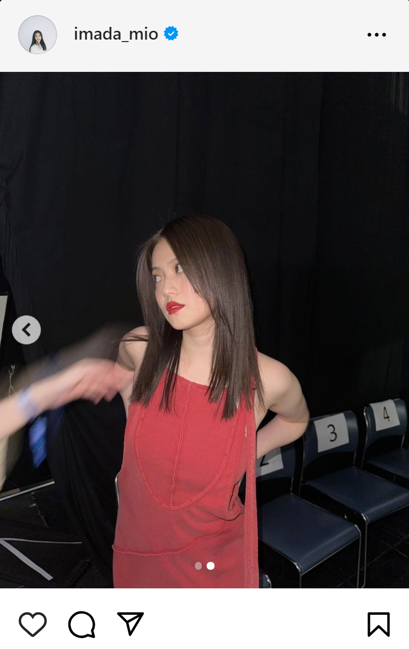 今田美桜のインスタグラムから
