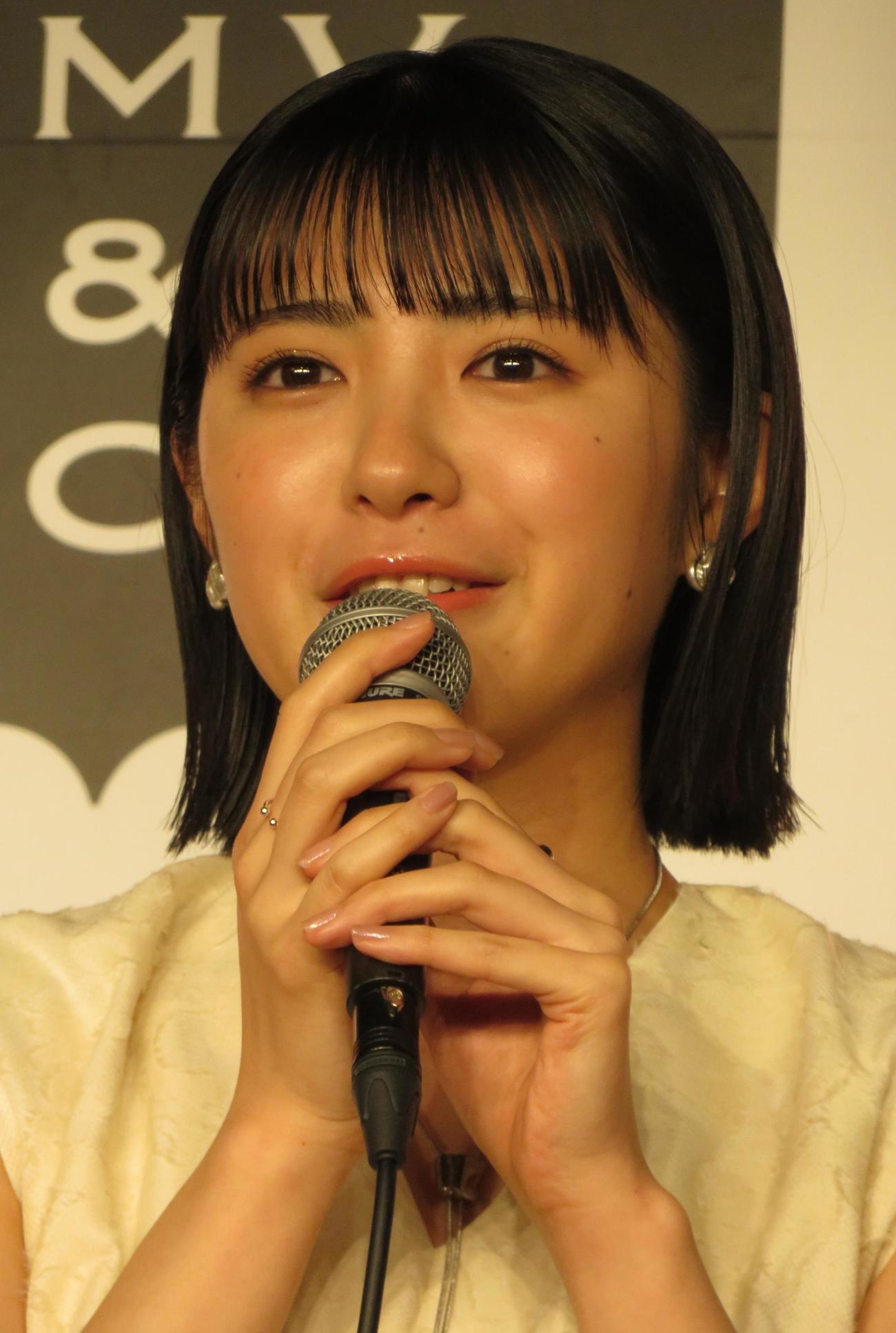 平川結月のファースト写真集「ゆづき。」の発売記念イベントを行った平川結月