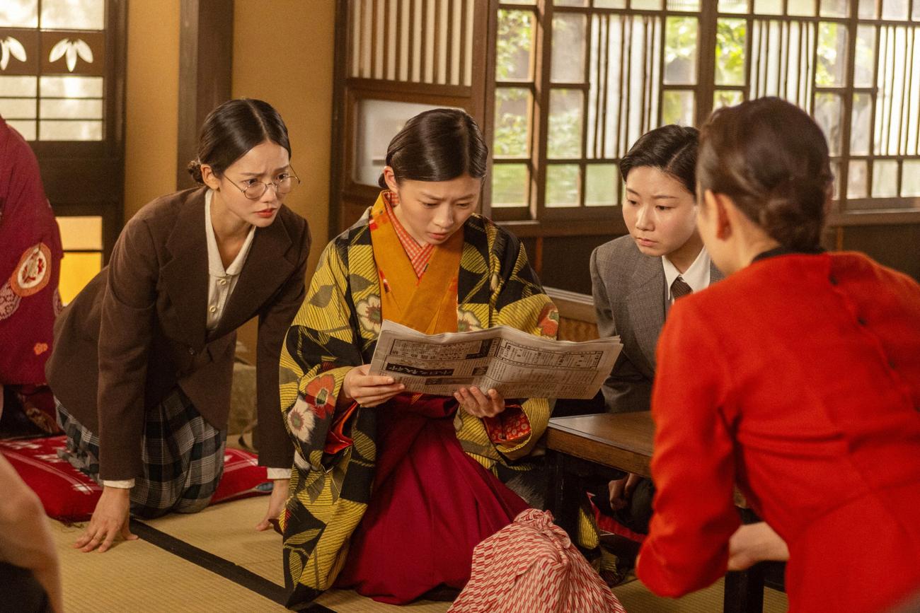 NHK連続テレビ小説「虎に翼」の1場面（C）NHK