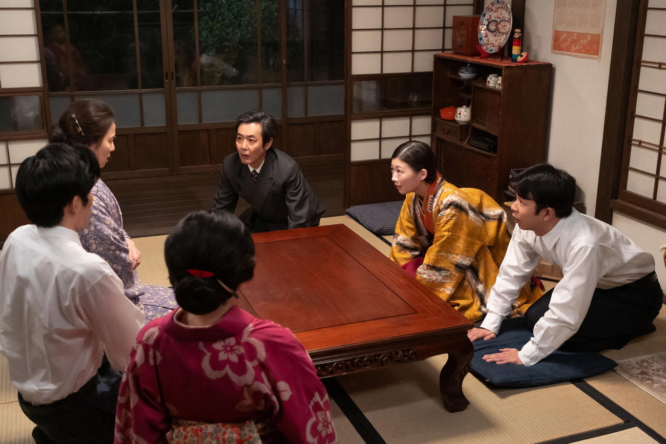 NHK連続テレビ小説「虎に翼」の1場面（C）NHK