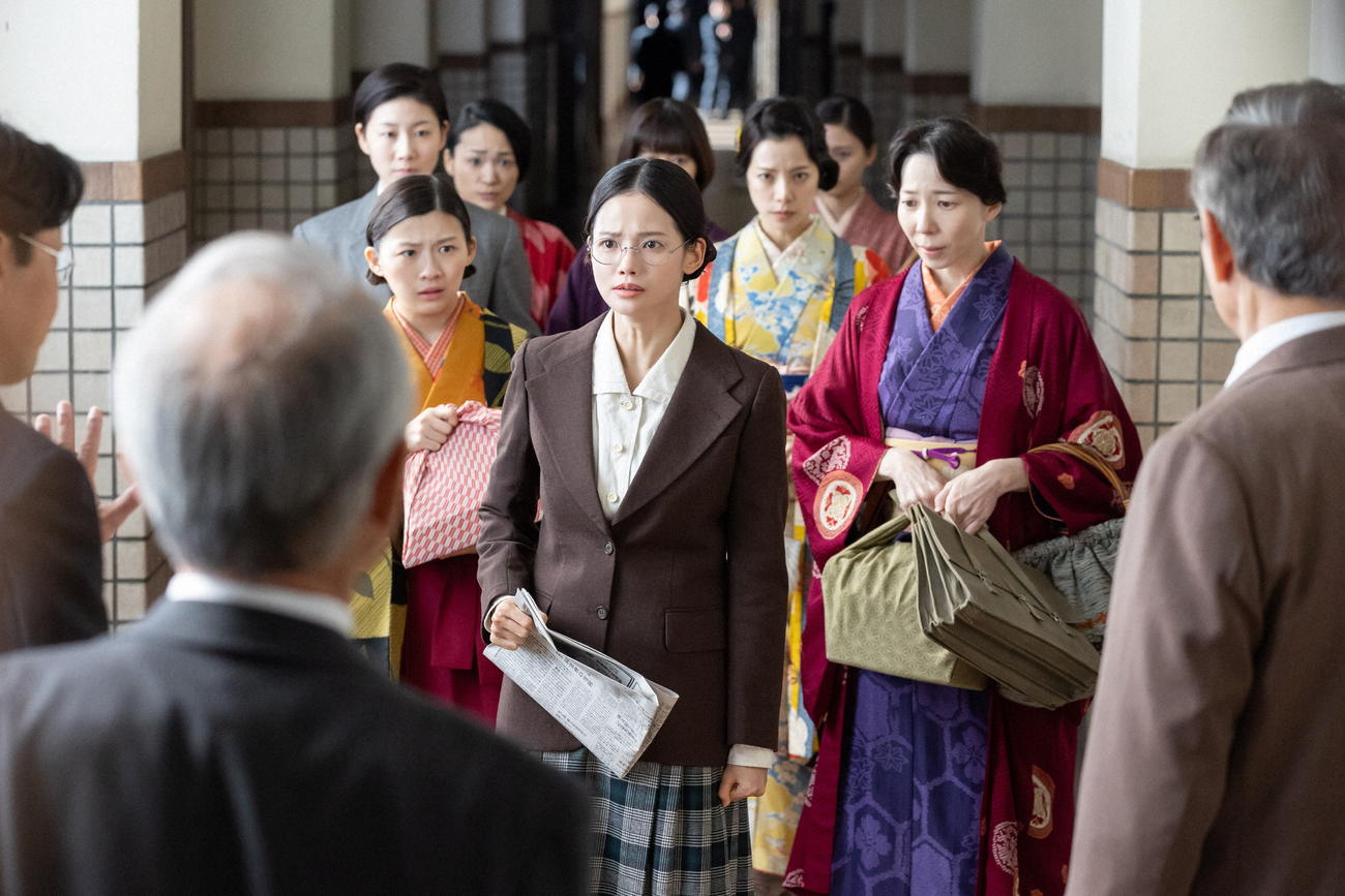 NHK連続テレビ小説「虎に翼」の1場面（C）NHK