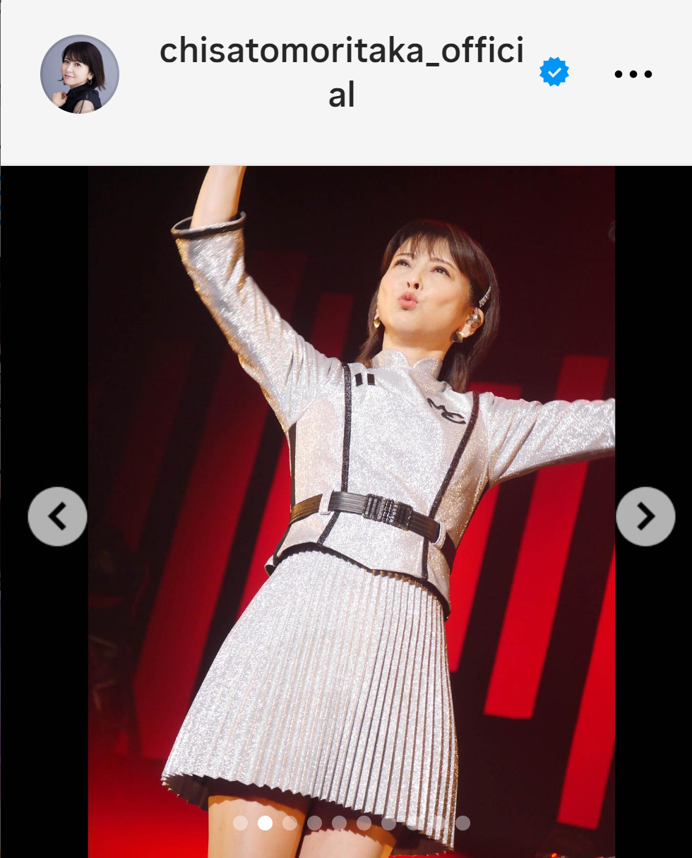 森高千里のインスタグラムから