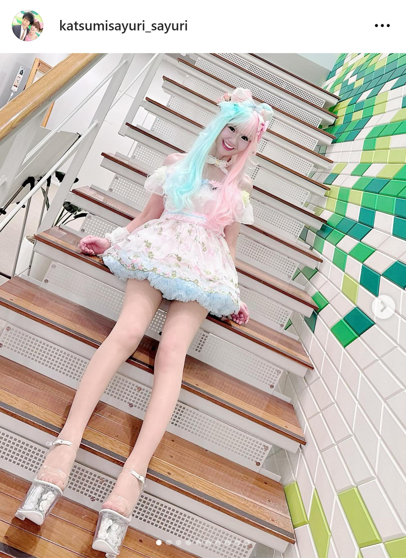 かつみ・さゆりのさゆりのインスタグラムから