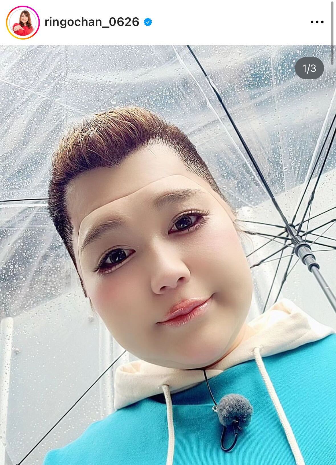 りんごちゃんのインスタグラムから