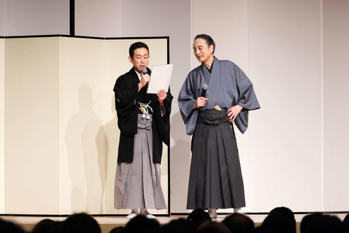 片岡仁左衛門、能登半島地震チャリティーイベントを長男孝太郎と開催「聞く勧進帳」など