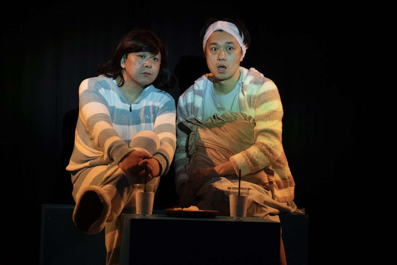 単独ライブ「カレー＆ラーメン」最終公演を行ったサルゴリラ