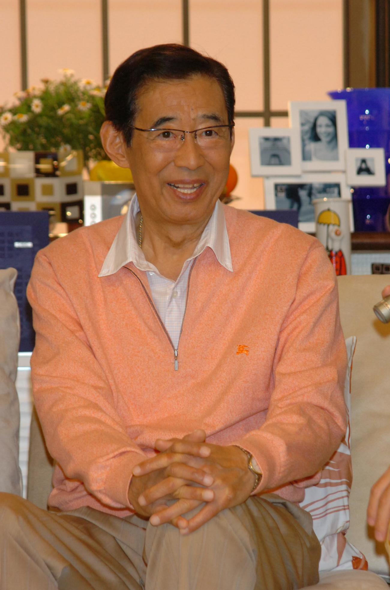 高島忠夫さん（2006年3月撮影）