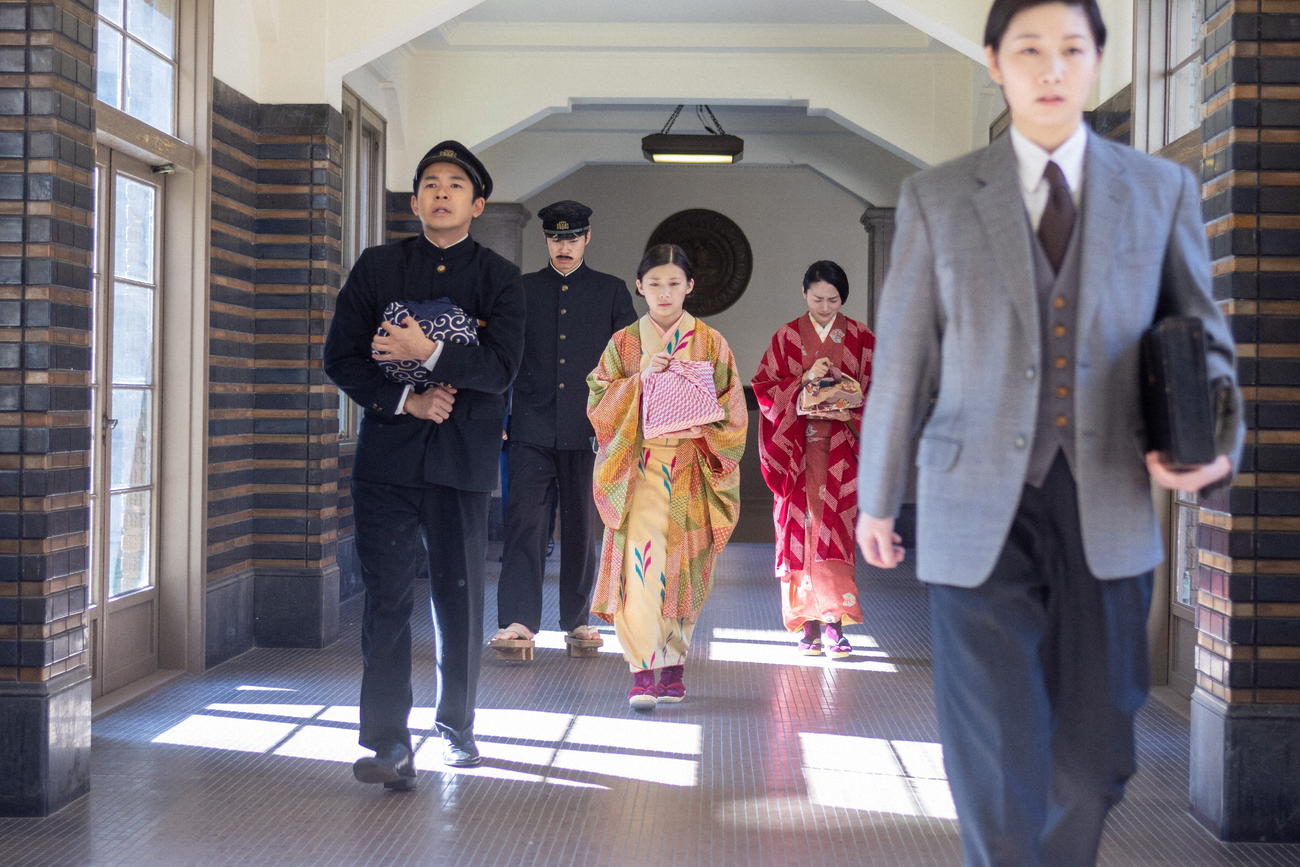 NHK連続テレビ小説「虎に翼」の1場面（C）NHK