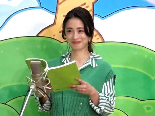上戸彩「今回はつかんだ」　アンパンマン声優役で　子どもは「大騒ぎ」