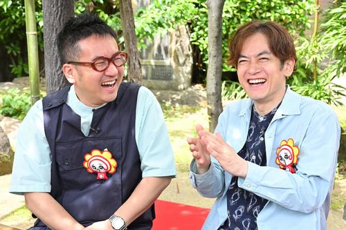 なすなかにし那須晃行、中西茂樹と熱い抱擁　療養から復帰４月開始の新レギュラー初出演