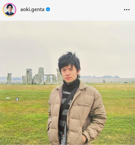 青木源太アナウンサーのインスタグラムから