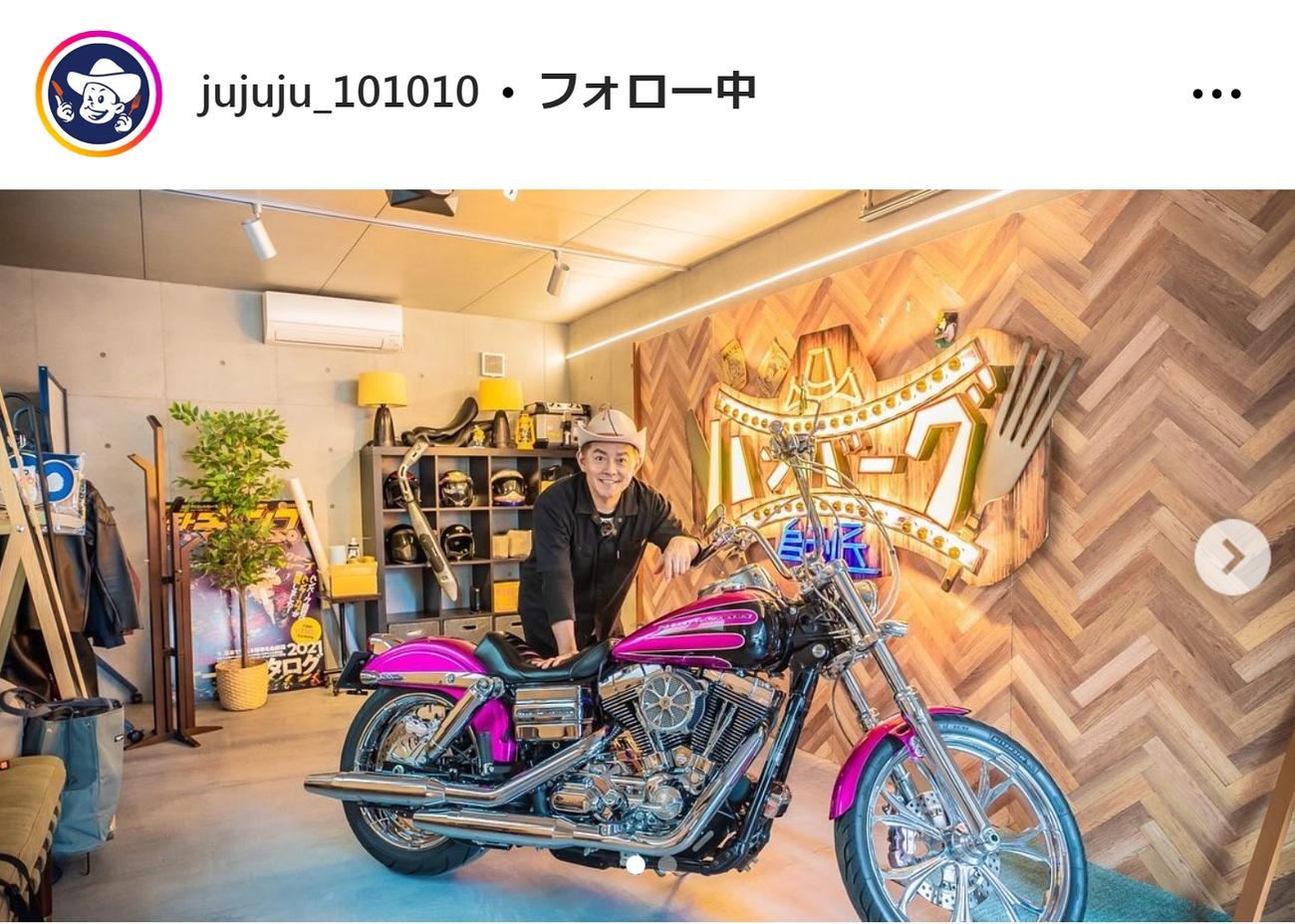 井戸田潤のインスタグラムから