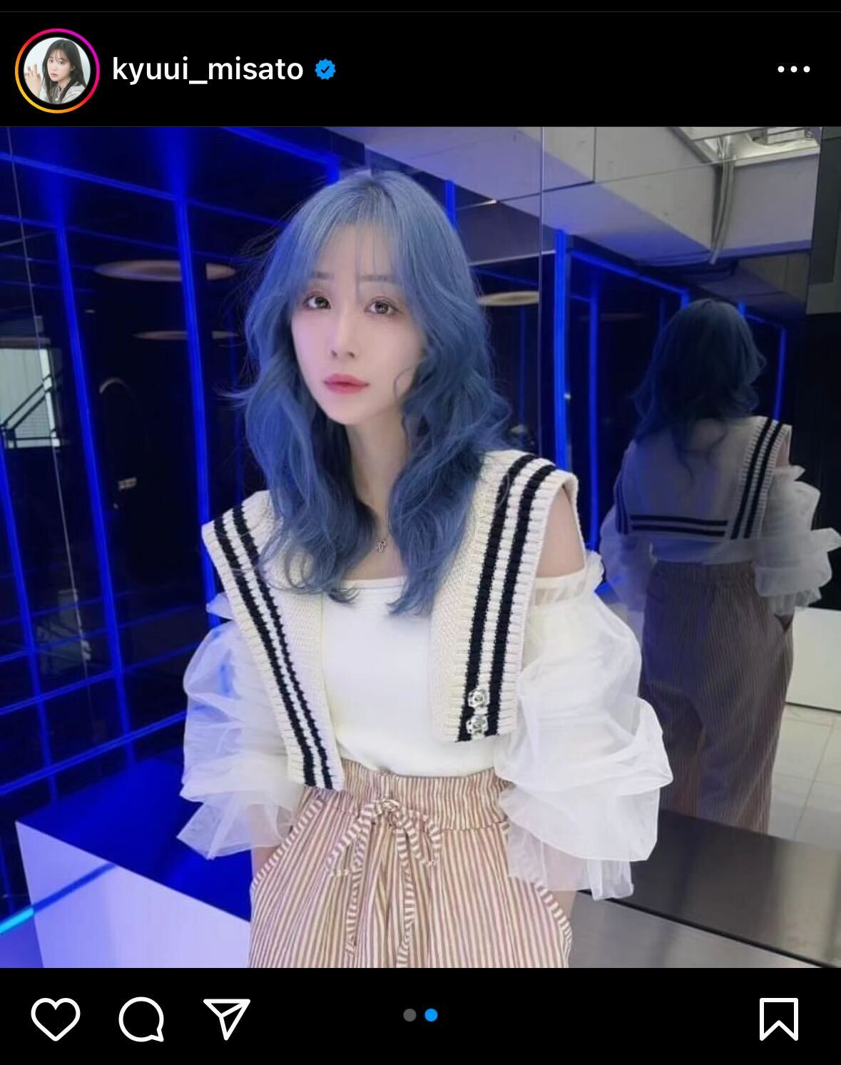 休井美郷インスタグラムから