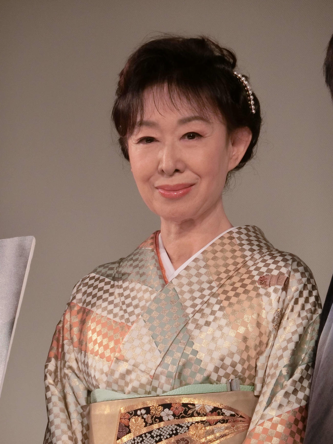 三田佳子（2018年10月撮影）